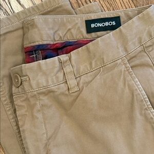 Bonobos Flannel Lined Men's Khaki Chinos